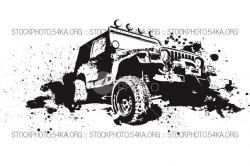 Vector Graphics Off-Road 4×4 | Jeep | Vector graphics ...
