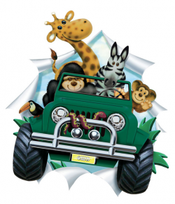 Cartoon Jeep Clipart - Clip Art Library
