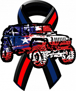 Patriotic Jeeps