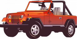 Jeep clipart jeep wrangler ~ Frames ~ Illustrations ~ HD images ...