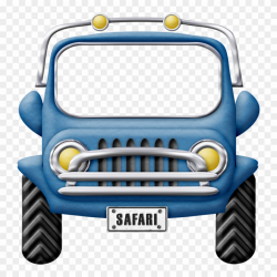 Safari‿✿⁀°•○ Zoo Clipart - Jungle Safari Jeep Clipart ...