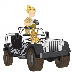 safari truck and ranger | Preschool Africa Theme Craft ...