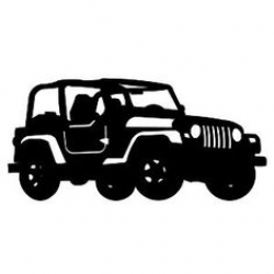 Free Jeep Wrangler Silhouette, Download Free Clip Art, Free ...
