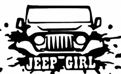 Jeep girl decal – Your Way Custom Decals and Tees