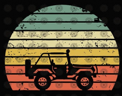 Jeep sunset | Etsy