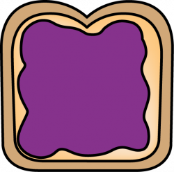 Bread with Jelly Clip Art - Bread with Jelly Image
