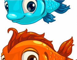 Jellyfish Clipart 5 Fish - Adorable Animated Fishes ...