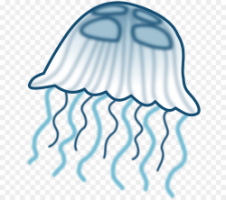 Line Cartoon clipart - Jellyfish, White, Nose, transparent ...
