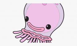 Jellyfish Clipart Spongebob - Transparent Background Cartoon ...