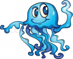 Cartoon Jellyfish Clipart | Free download best Cartoon ...