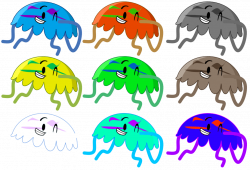 Jellyfish Colors by domobfdi on DeviantArt