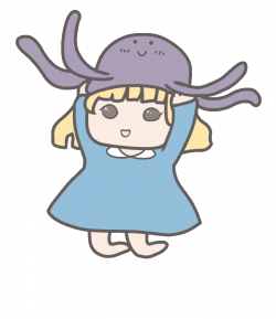 Jellyfish Girl: I'm so excited! by annaindeed on DeviantArt