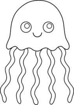 jellyfish clipart - Google Search | Shirt Ideas | Coloring ...