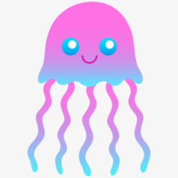 Jellyfish Clipart Octopus - Jellyfish Clipart Fire ...