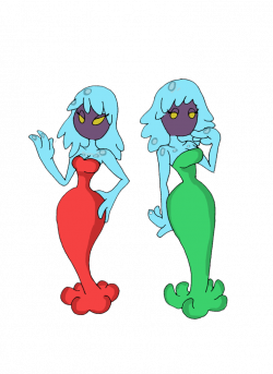 The Jellyfish Sisters by REDdumpster on DeviantArt