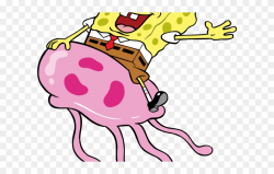 Jellyfish Clipart Spongebob - Spongebob Jellyfish ...