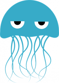 Blue Jellyfish PNG, SVG Clip art for Web - Download Clip Art ...