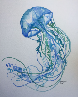 Watercolor jellyfish by Lynn Egigian | Tattoos in 2019 ...