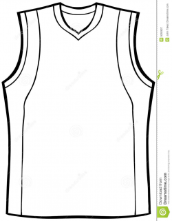 Blank Basketball Jersey Clipart | Free download best Blank ...