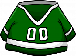 Green Hockey Jersey | Club Penguin Wiki | FANDOM powered by Wikia