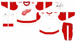 Detroit Red Wings - The NHL Uniform Matchup Database