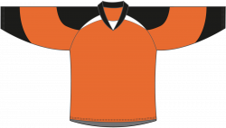 MIDWEIGHT LEAGUE XJ-5 KOBE HOCKEY JERSEY ORANGE/BLACK/WHITE