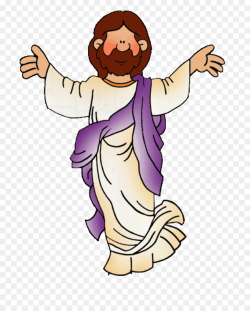 Jesus Cartoon clipart - Clothing, Purple, Hand, transparent ...