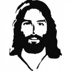 Free Black And White Jesus, Download Free Clip Art, Free ...