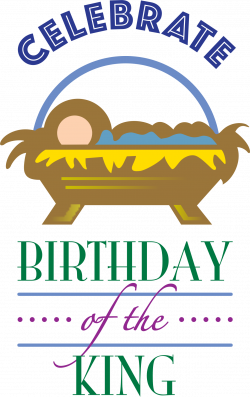Clipart - Celebrate - Birthday of the King
