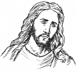 Jesus clipart portrait, Picture #1442451 jesus clipart portrait