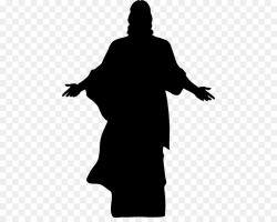 Jesus Christ clipart - Silhouette, Graphics, Drawing ...