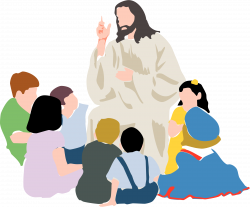 Bible Teaching of Jesus about little children Rite of Christian ...