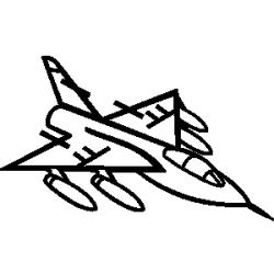 Clipart airforce plane with banner black and white - Clip ...