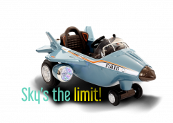 Kids Fighter Jet Aeroplane Electric Ride on Toy 12V Parental Remote ...