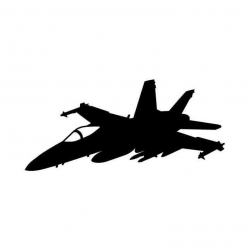 F-18 Hornet Jet Fighter Graphic INSTANT DOWNLOAD 1 vector .eps & 1 .png  Vinyl Cutter Ready, T-Shirt, CNC clipart graphic 0340
