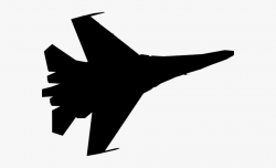 Jet Clipart Sukhoi - Clipart Air Force Plane Png ...