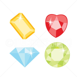 Clipart - Gems and Jewels / Gemstones / Diamond clipart, jewels and ...