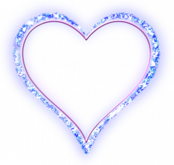 heart design texture diamond jewel glow blue neon beaut...