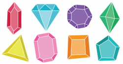 SVG Gem Cut Files + Clip Art - Freebie Friday - Hey, Let's ...