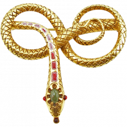 Vintage Costume MMA 1985 Snake or Serpent Pin SOLD | Ruby Lane