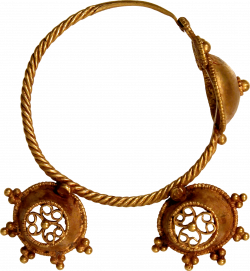 Clipart - 7th century earring