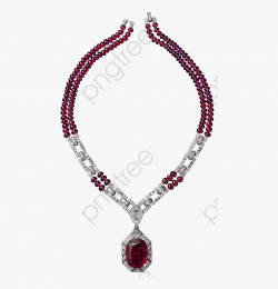 Jewelery Fancy Striped - Clipart Cartoon Diamond Necklace ...