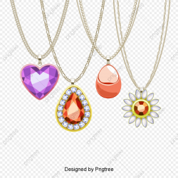 Luxury Diamond Gold Necklace, Fashion Jewelry, Life ...
