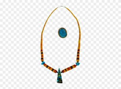 Vintage Native American Indian Style Beaded Necklace Clipart ...