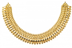 Gold Necklace Designs - clipart