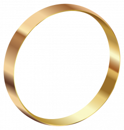 OnlineLabels Clip Art - Gold Ring Standing
