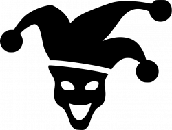 Joker Angry Face Mask Cap Hat Svg Png Icon Free Download (#556375 ...