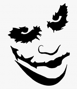 Clip Art Transparent Stock Joker Svg Silhouette - Joker ...