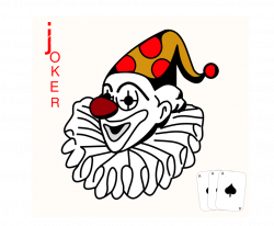 Public Domain Clip Art Image | Joker | ID: 13935793217639 ...