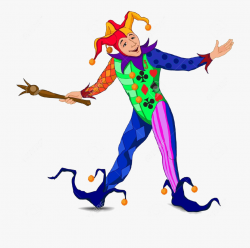 Mardi Gras Clip Art Png Image Joker - Jester Clipart ...